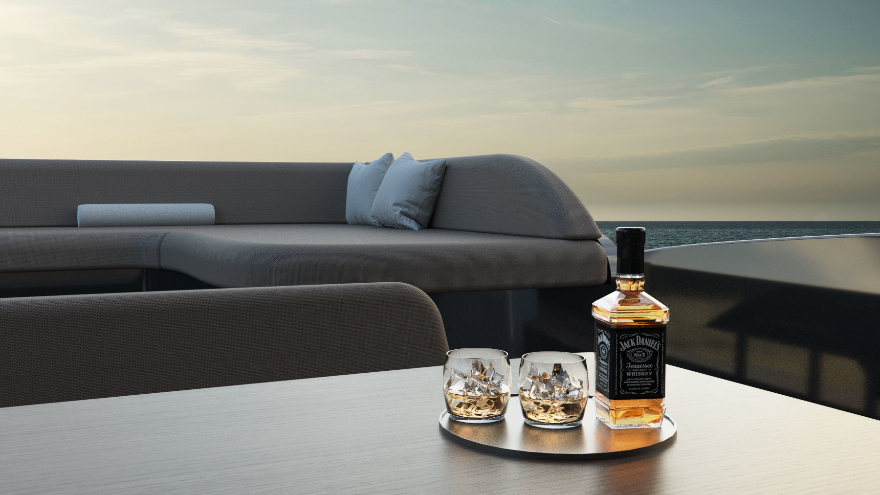 Riva 88 Domino Yacht - Render and 3D print 3D model_10