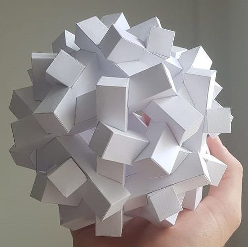 Complex 30 Pieces Burr Puzzle  3D print model