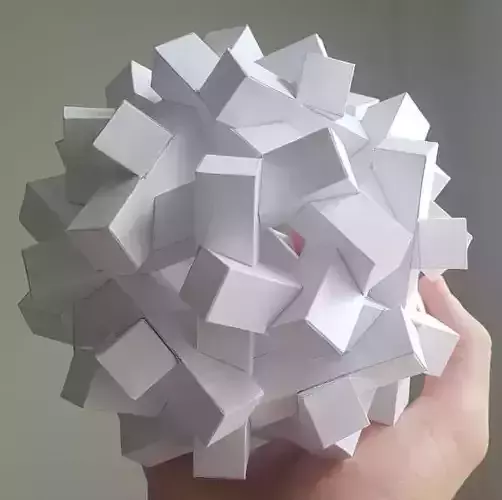 Complex 30 Pieces Burr Puzzle  3D print model