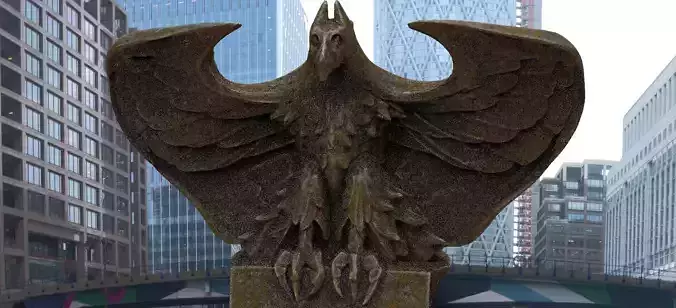 Gotham city Eagle 3D model