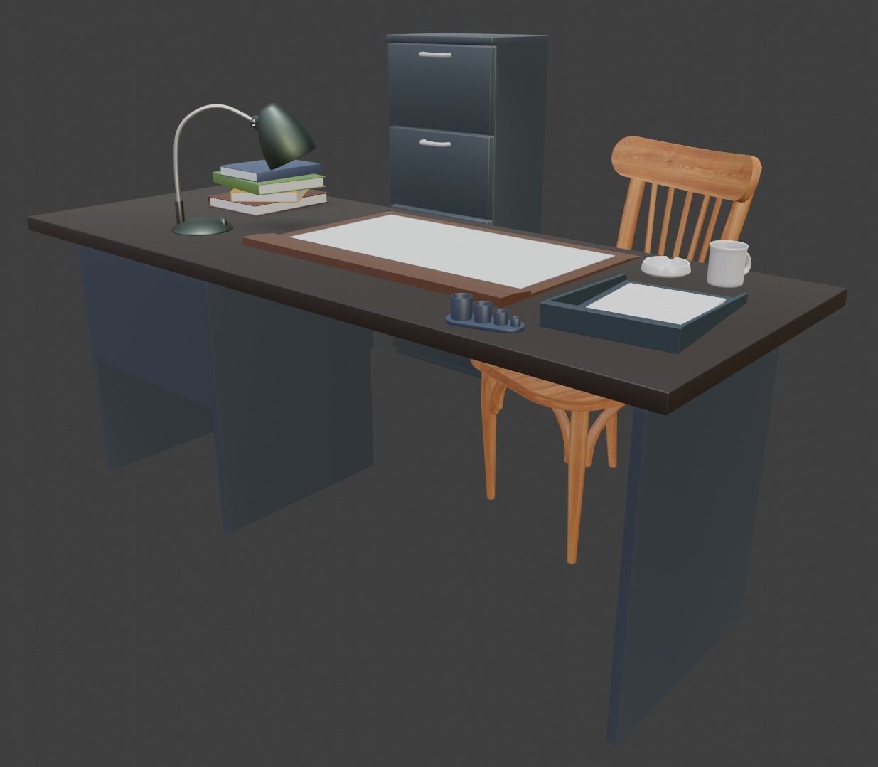 ww2 trench and bunker pack 3D model_31