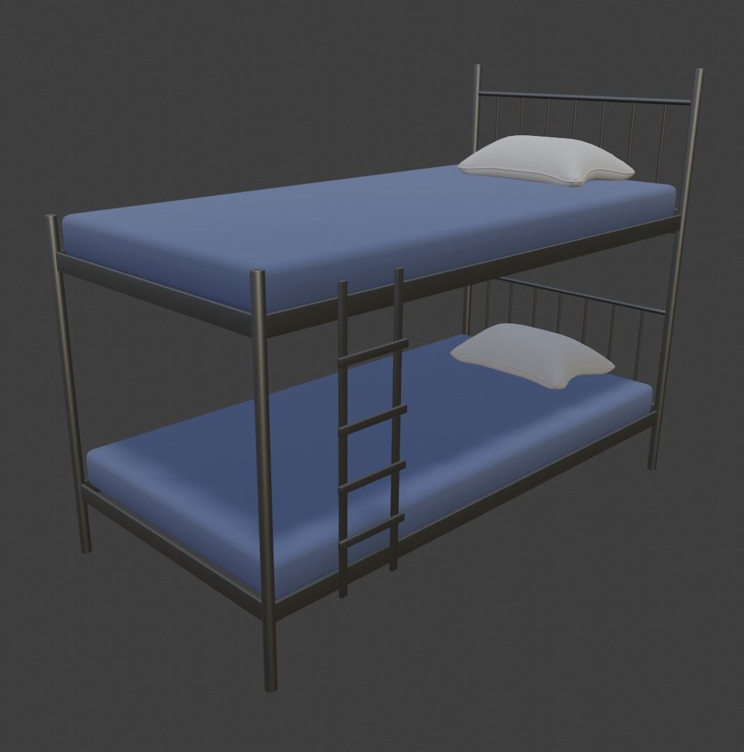 ww2 trench and bunker pack 3D model_36