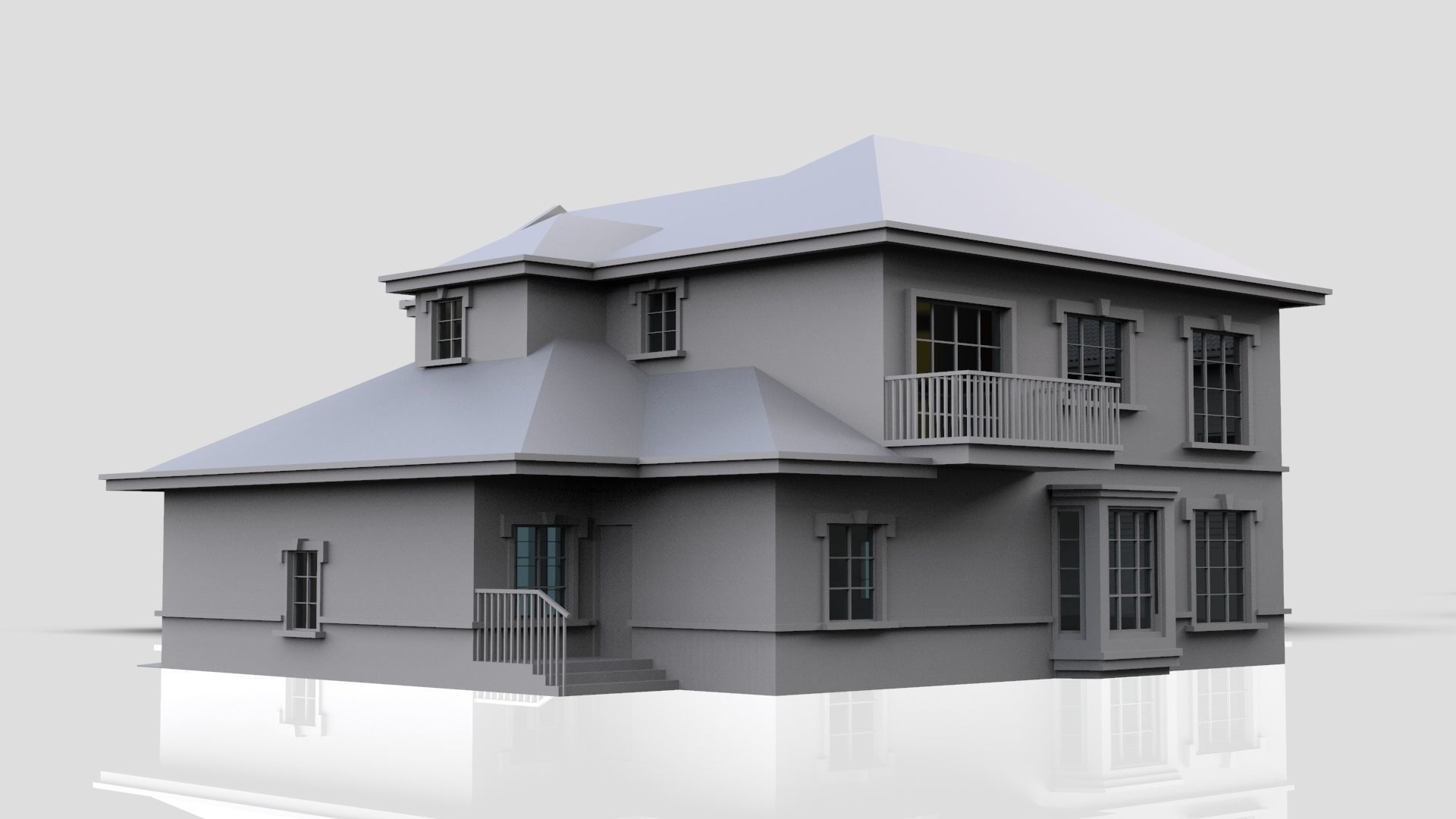 Building House 3D model_10
