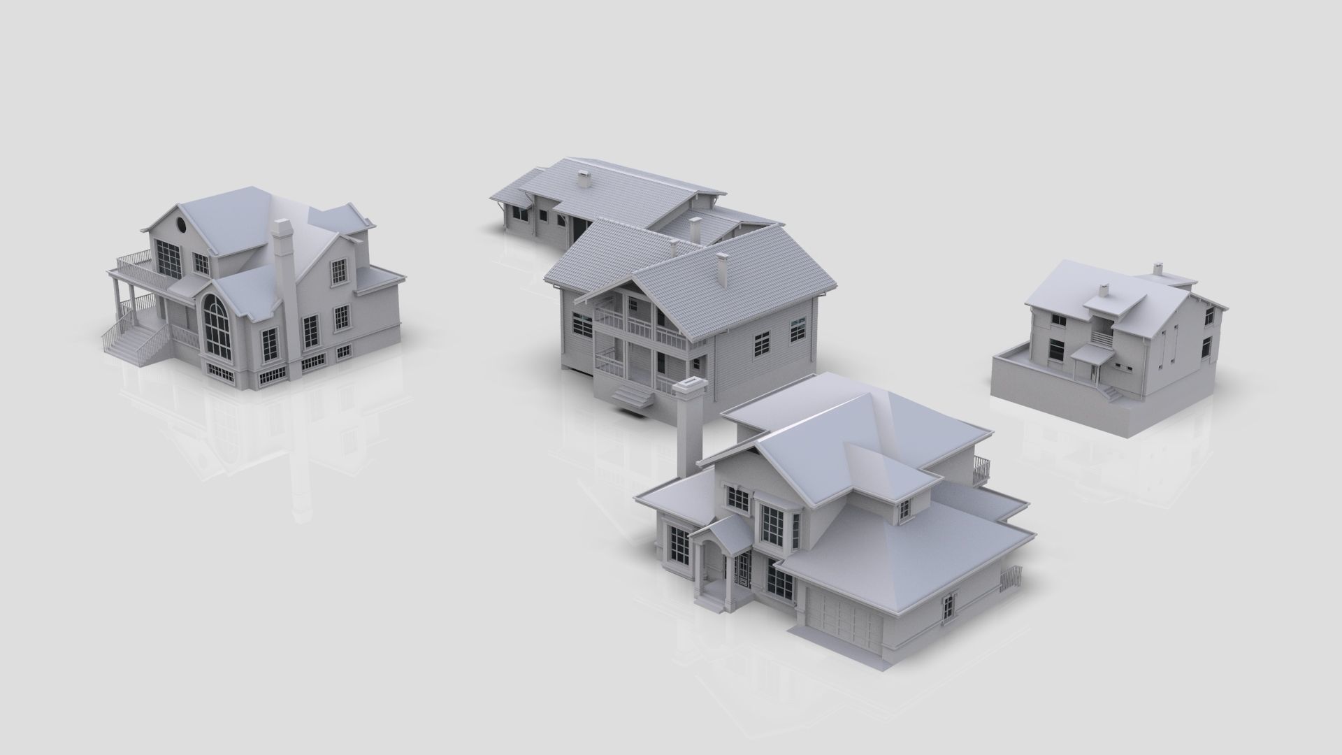 Building House 3D model_3