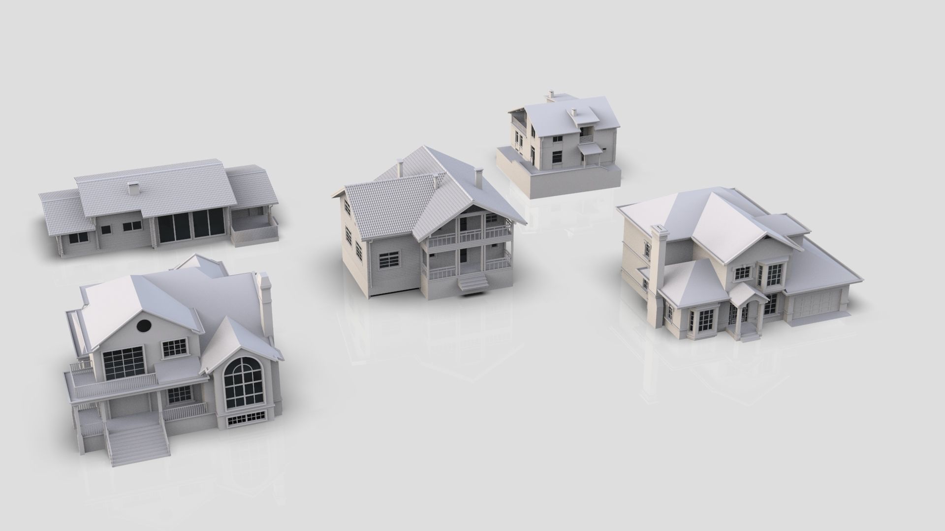 Building House 3D model_1