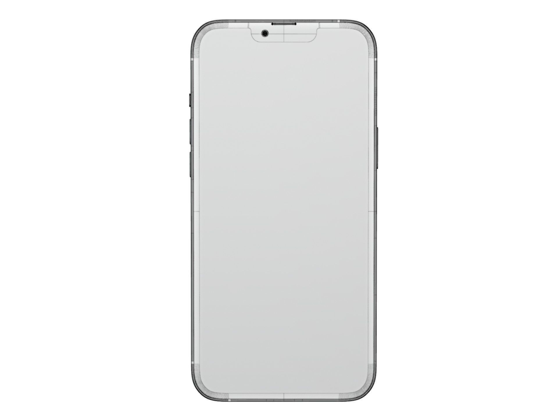  iPhone 13 Pro Max sierra blue 3D model_30