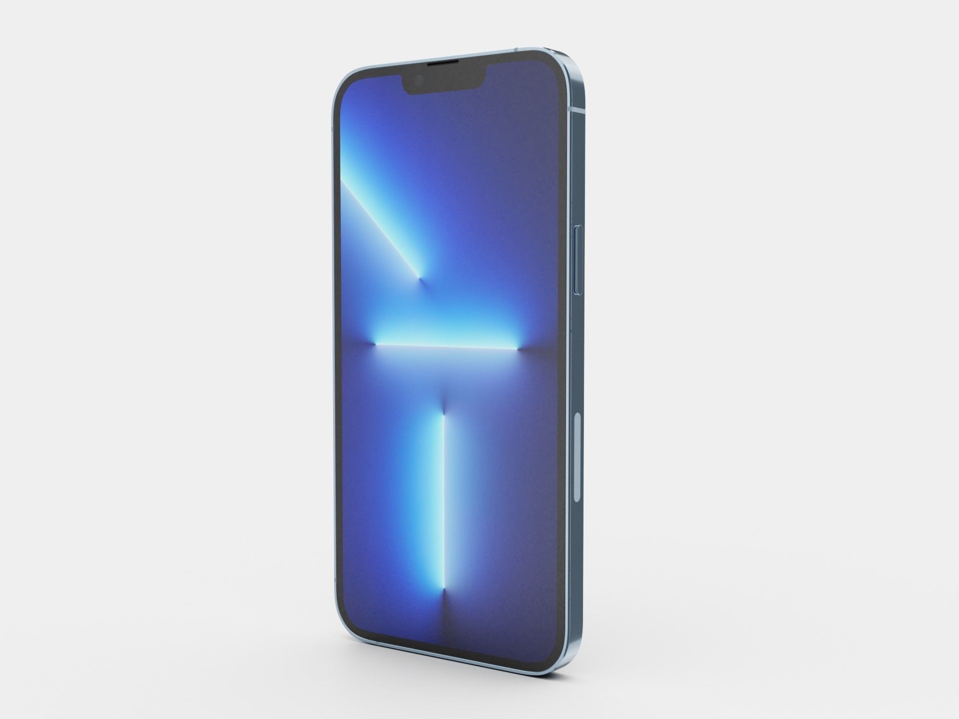  iPhone 13 Pro Max sierra blue 3D model_14