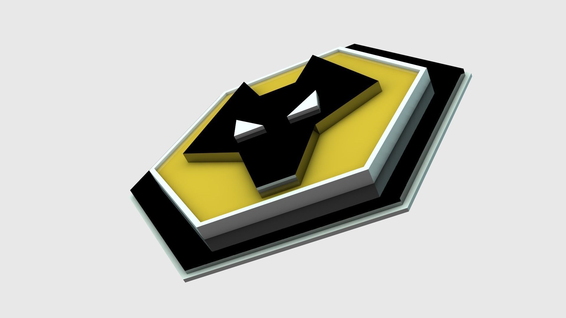 Wolverhampton Logo 3D model_1