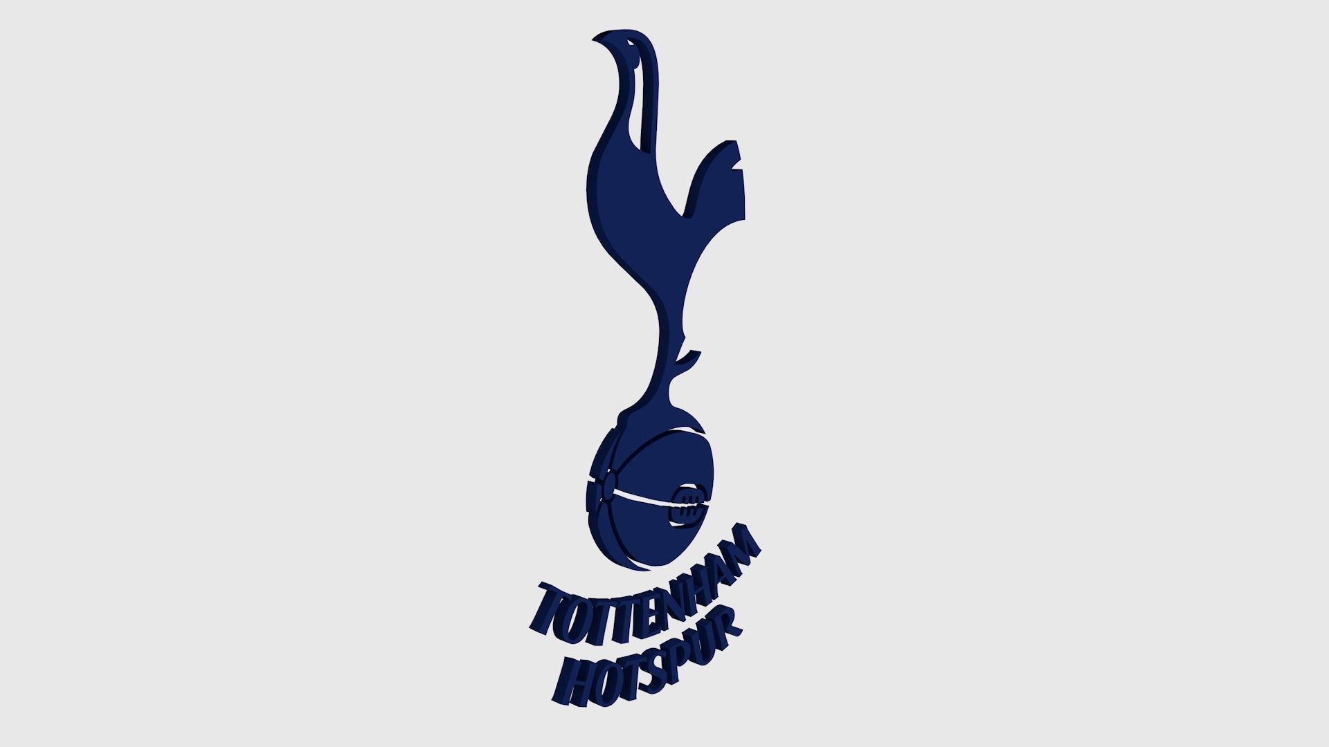 Tottenham Logo 3D model_3