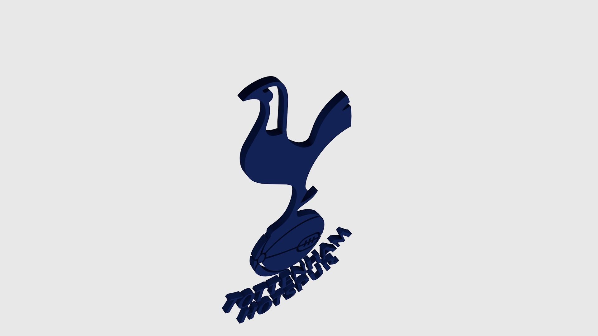 Tottenham Logo 3D model_4