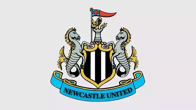 Newcastle Logo 3D model
