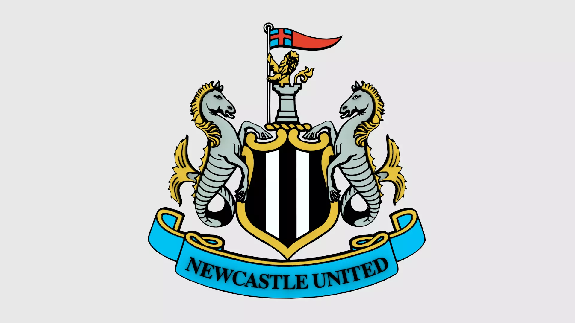 Newcastle Logo 3D model_0