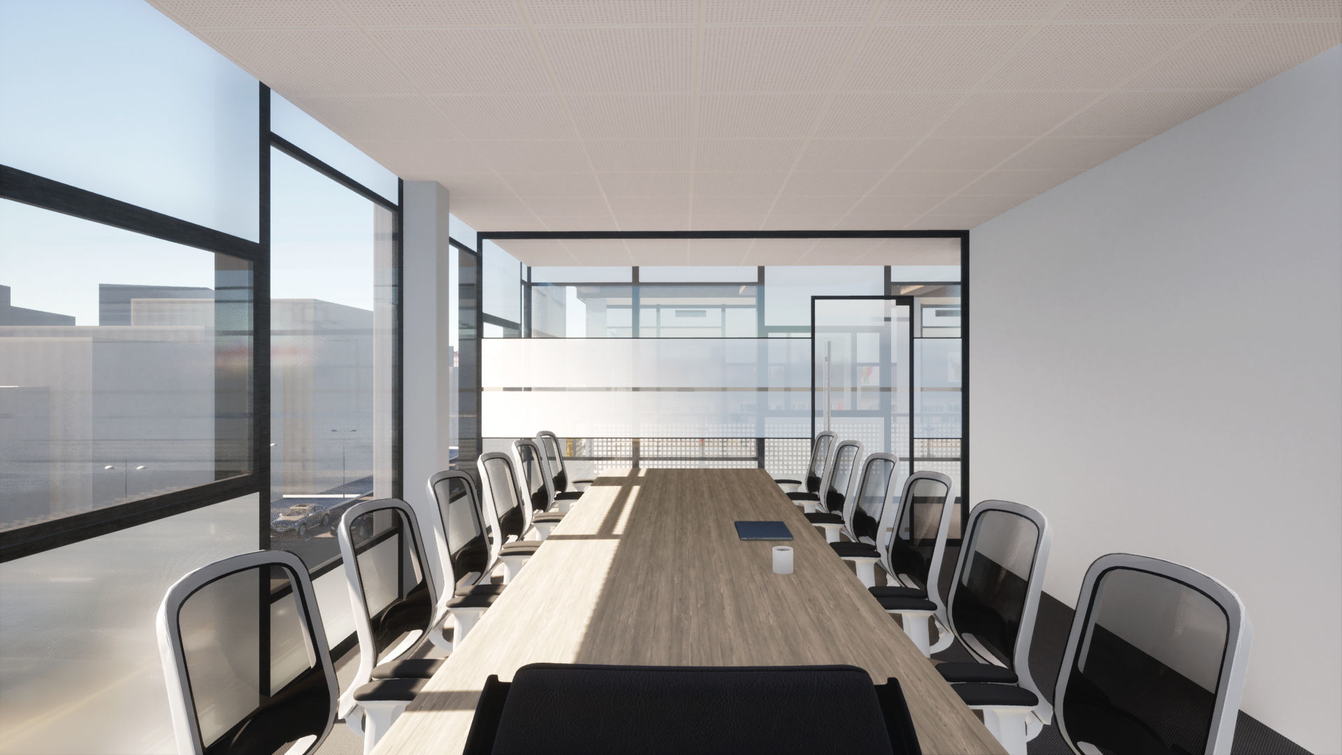 Coworking Space  3D model_8