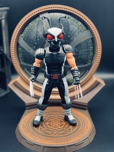 Custom Head - Wolverine Gomez  3D print model