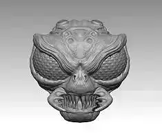 Custom Head - Venomized Insect Assassin Hunter 3D print model