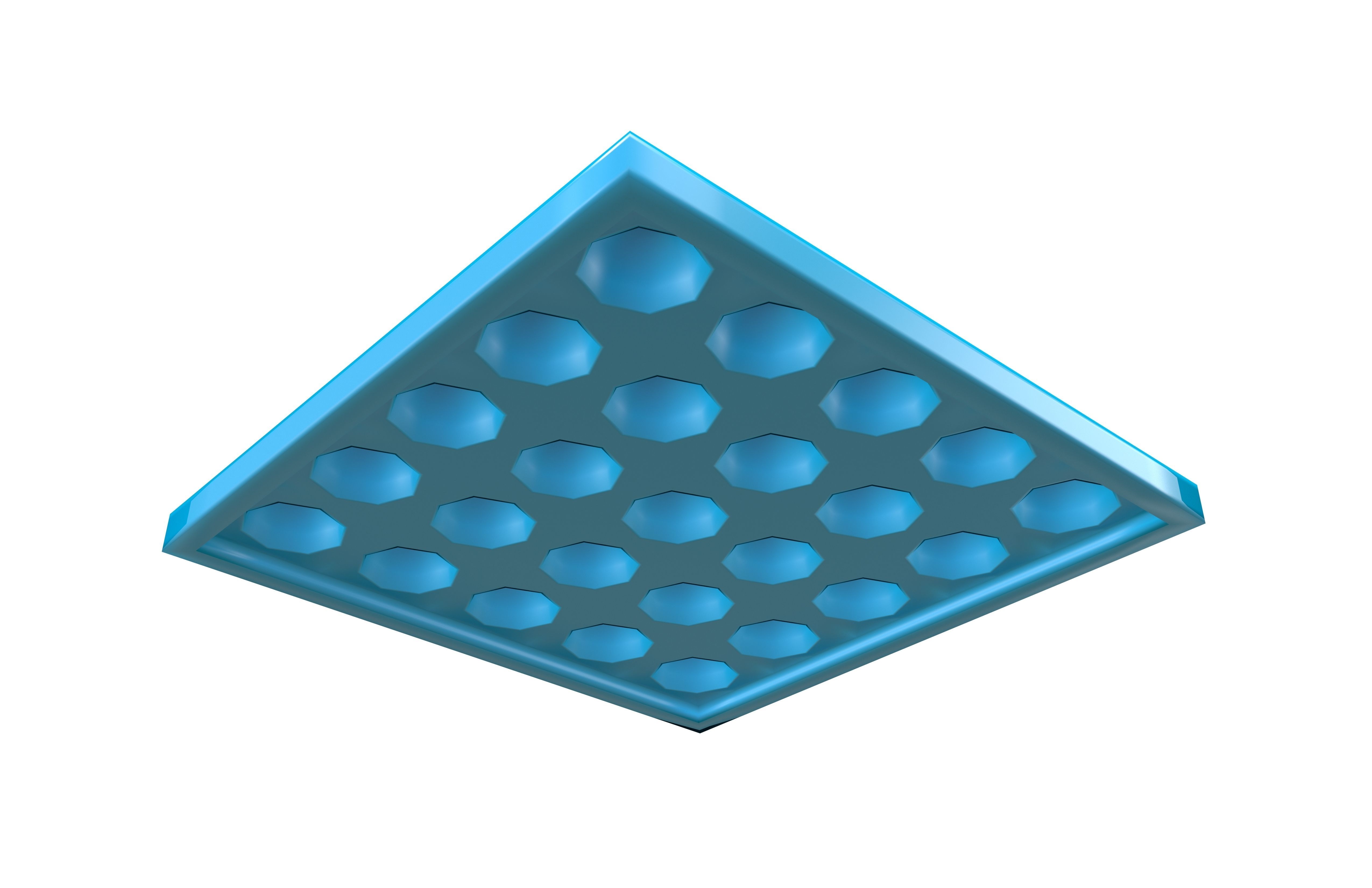 Push Bubble v1 002 Low-poly 3D model_3