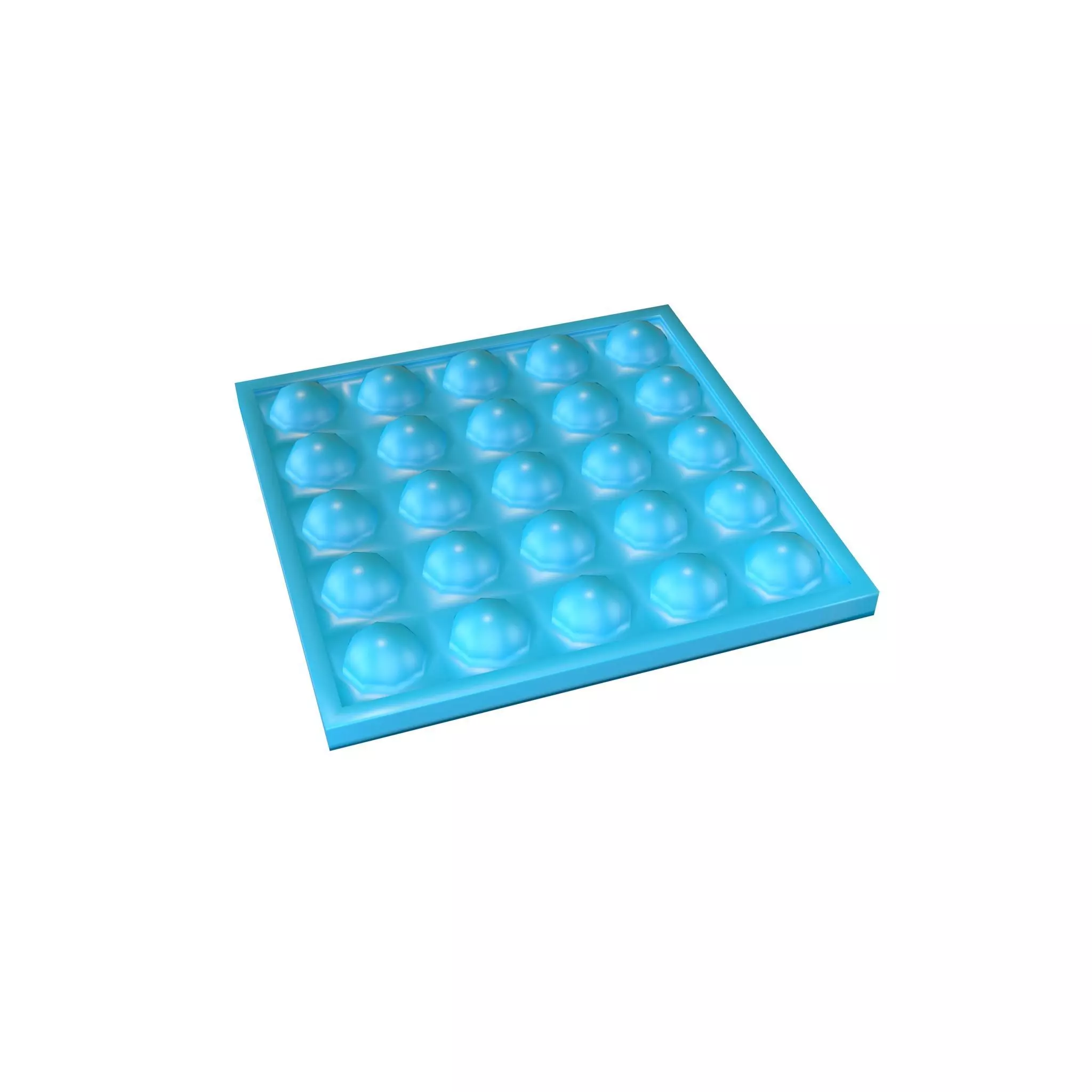 Push Bubble v1 002 Low-poly 3D model_0