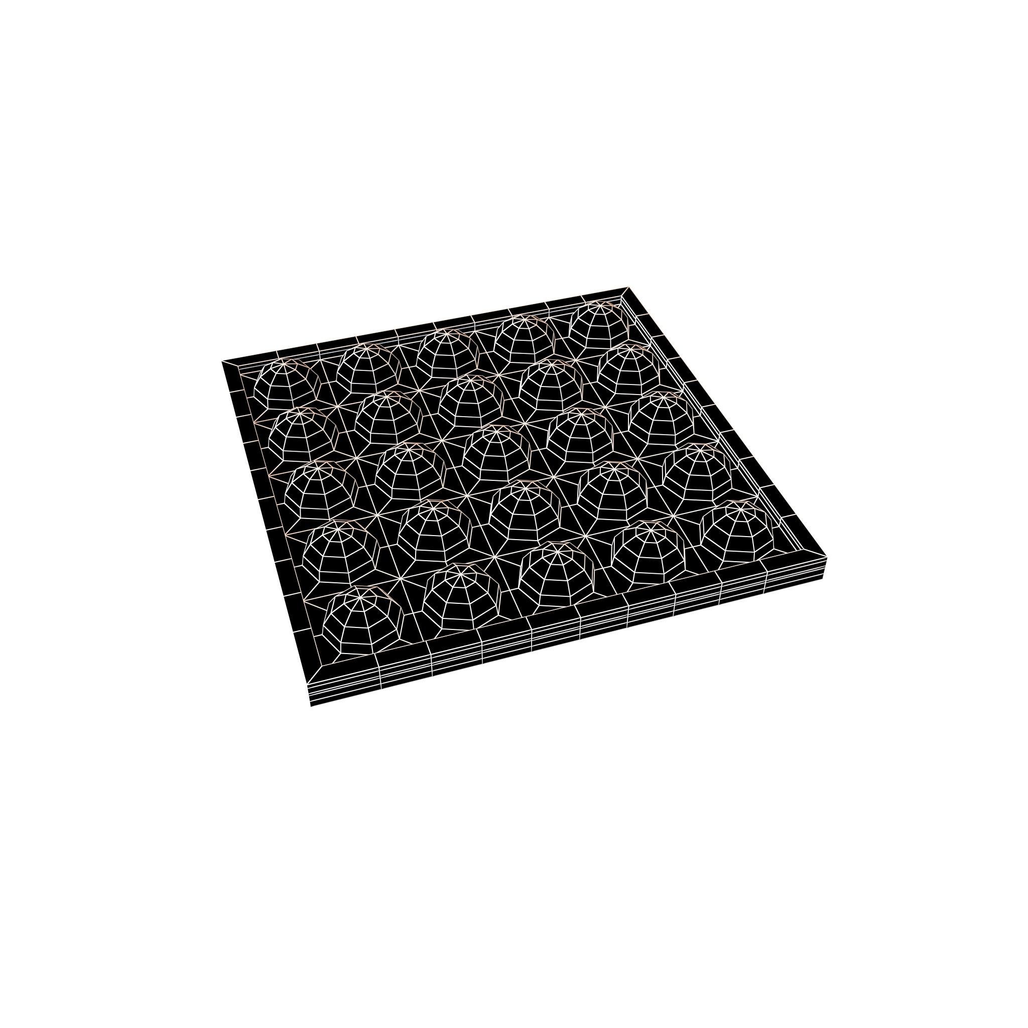 Push Bubble v1 002 Low-poly 3D model_4