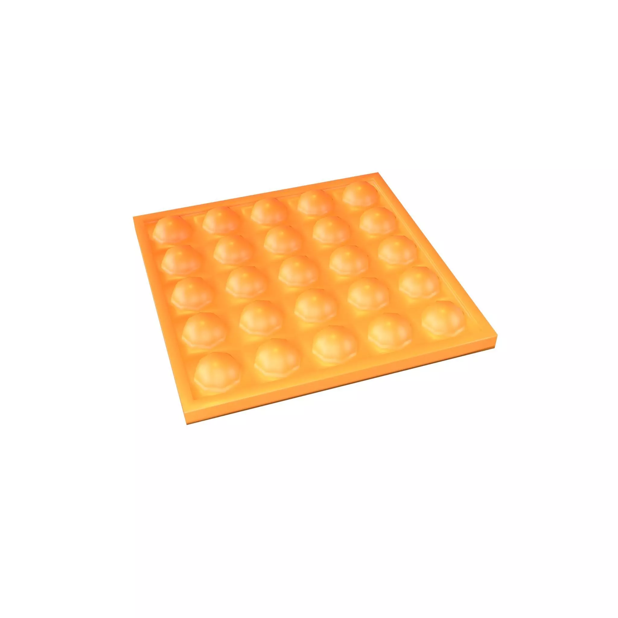 Push Bubble v1 004 Low-poly 3D model_0