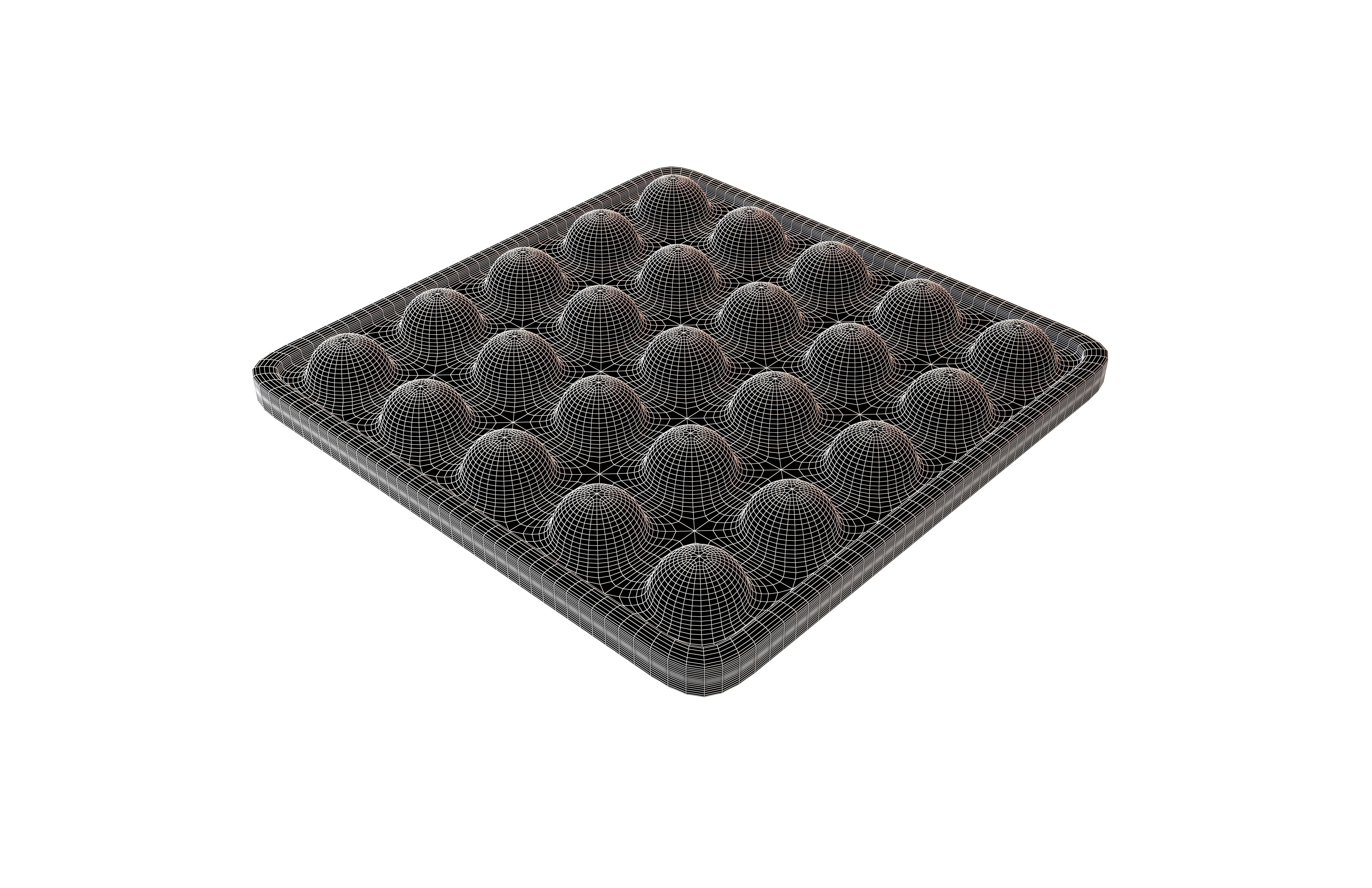 Push Bubble v2 001 Low-poly 3D model_4