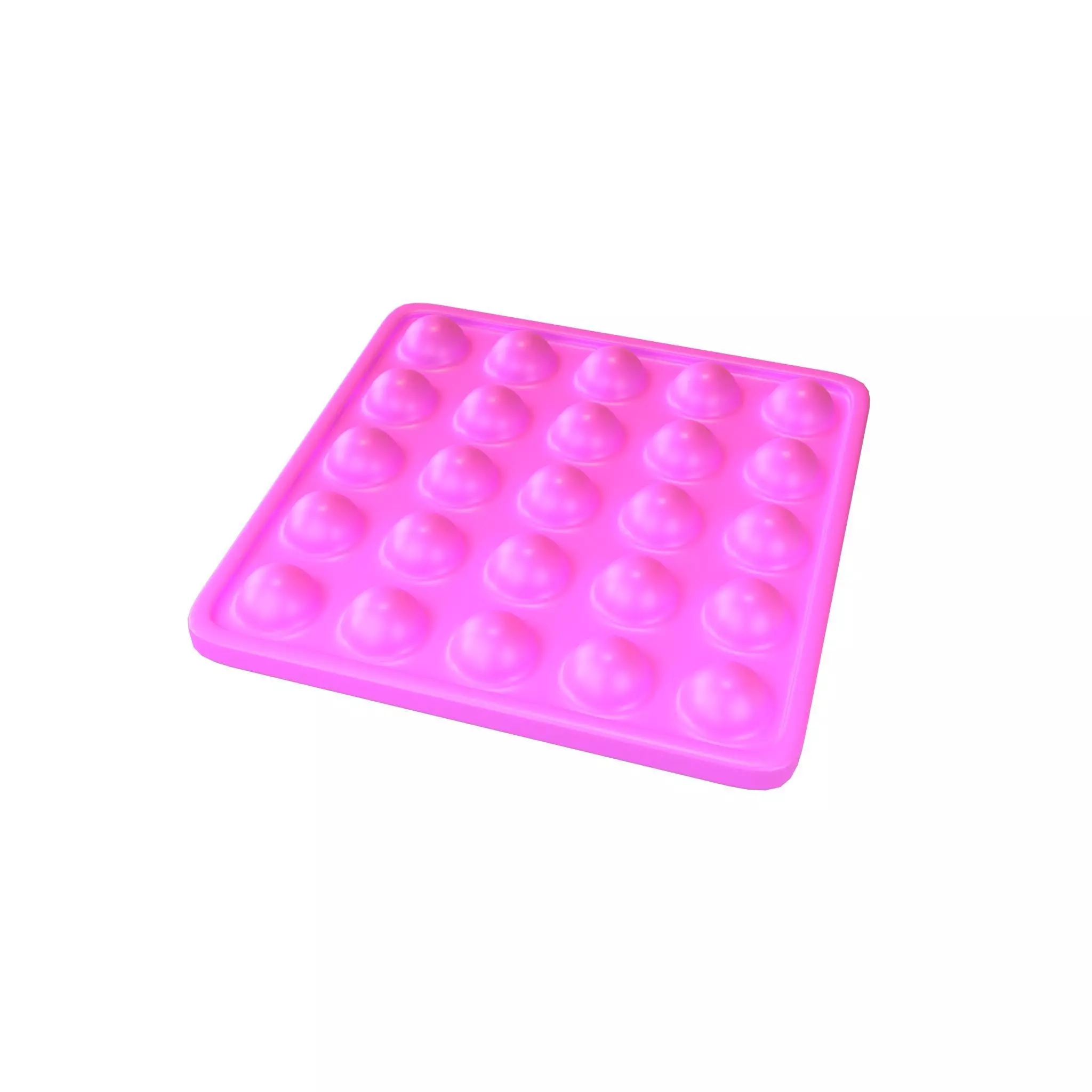 Push Bubble v2 002 Low-poly 3D model_0