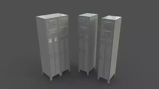 PBR School Gym Locker 10 - Pale Green