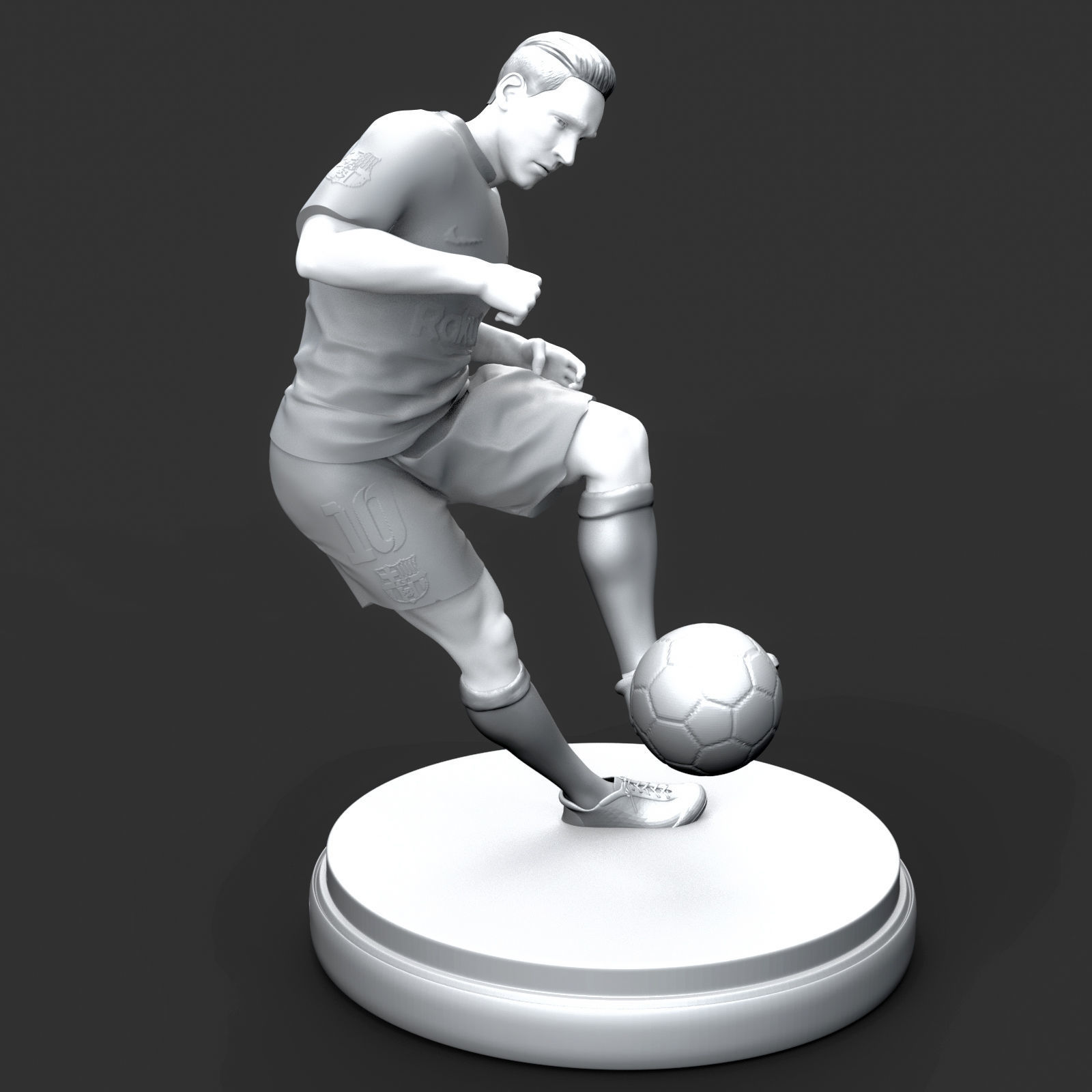 FootBall Player 3D Printable Free Free 3D print model_9