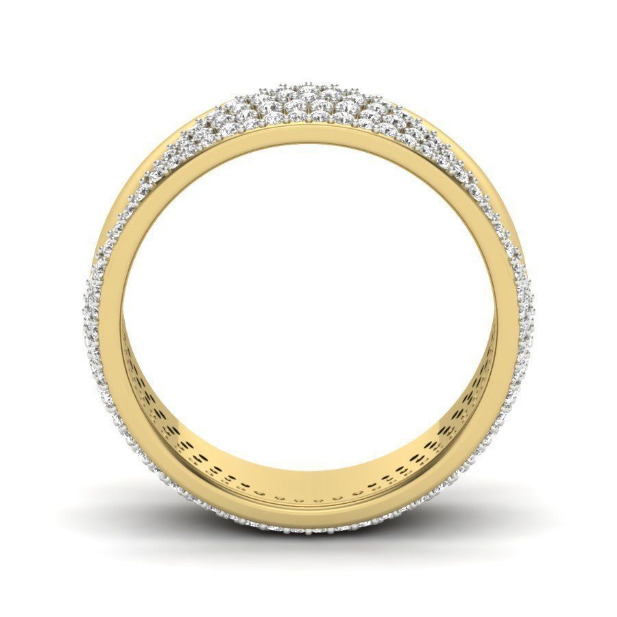 ANNIVERSARY Ring 3dm stl render detail 3D print model 3D print model_9