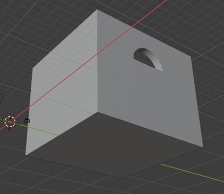 SIMPLE MILK CRATE BOX WITH HANDLES 3D print model_3