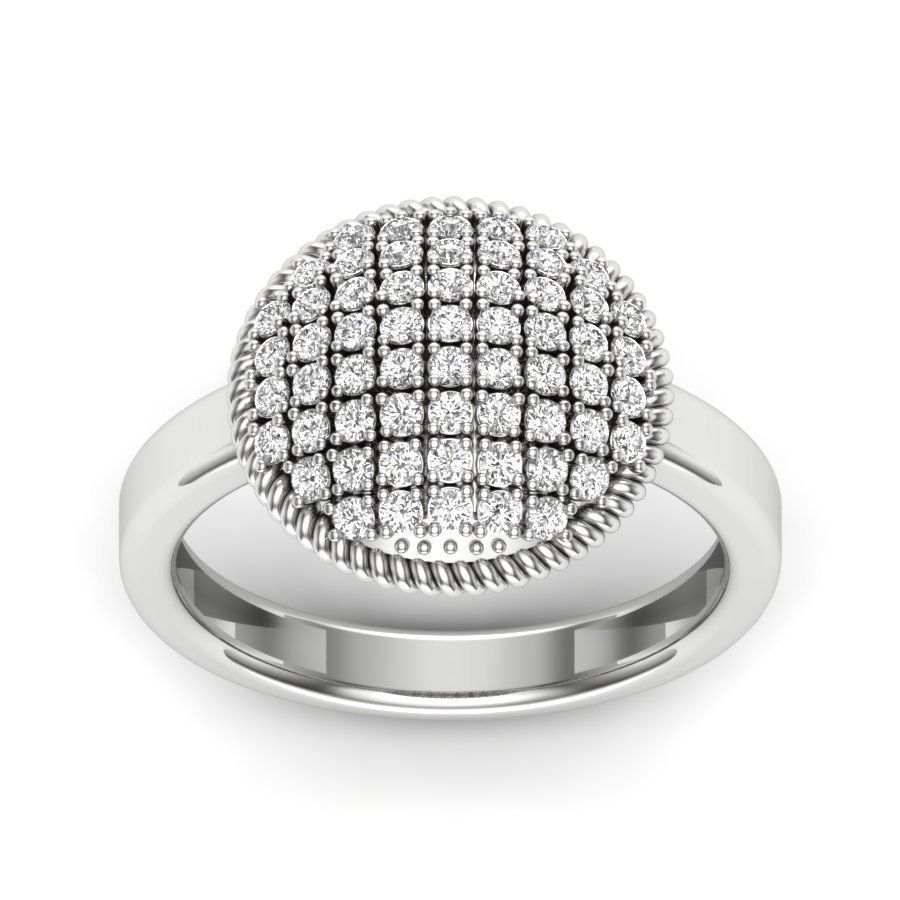 Cocktail Ring 3dm stl render detail 3D print model 3D print model_10