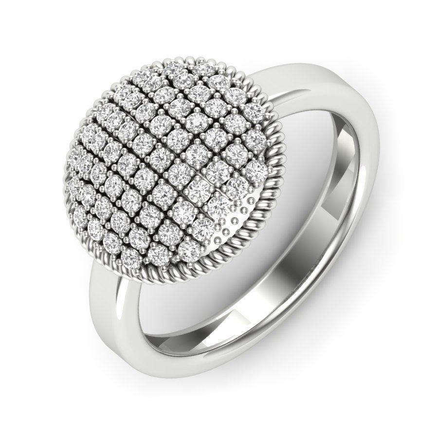 Cocktail Ring 3dm stl render detail 3D print model 3D print model_15