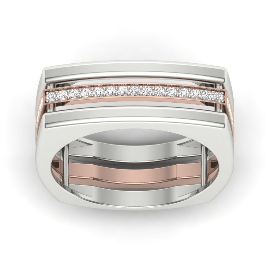 engagement wedding ring 3dm stl render detail 3D print model 3D print model_13