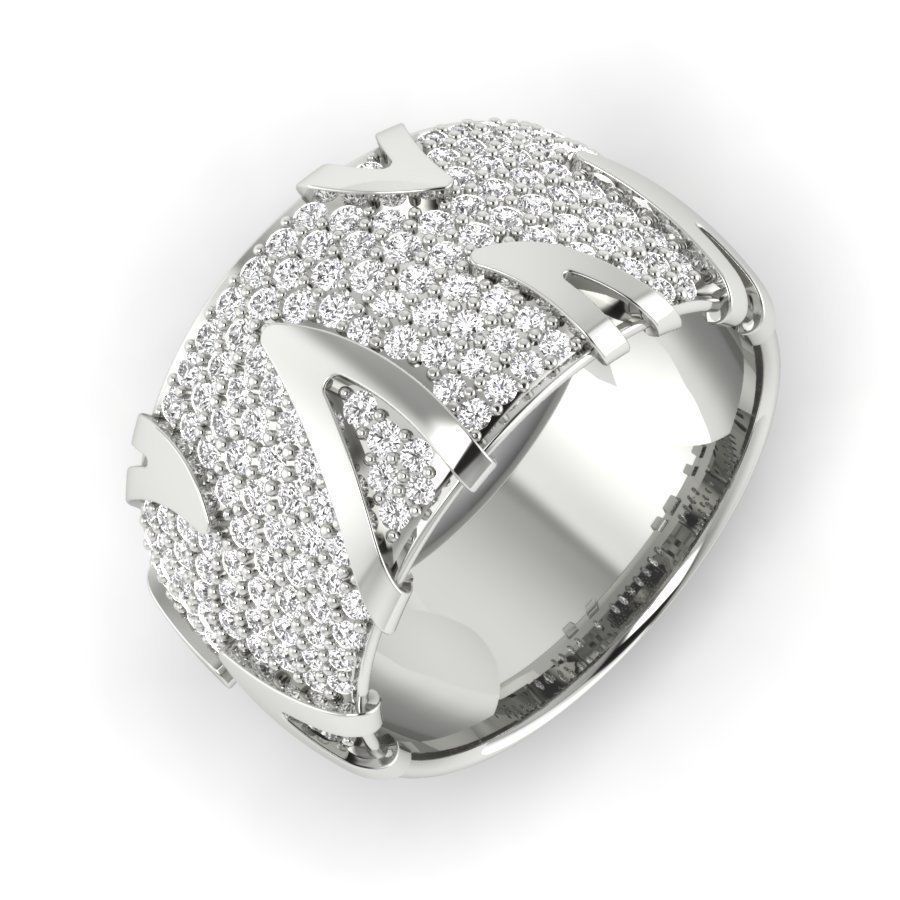 WEDDING BAND 3dm stl render detail 3D print model 3D print model_12