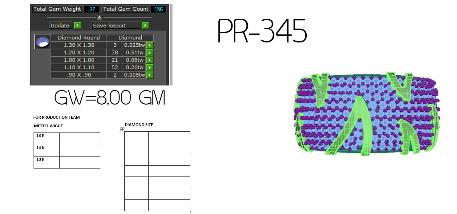 WEDDING BAND 3dm stl render detail 3D print model 3D print model_15