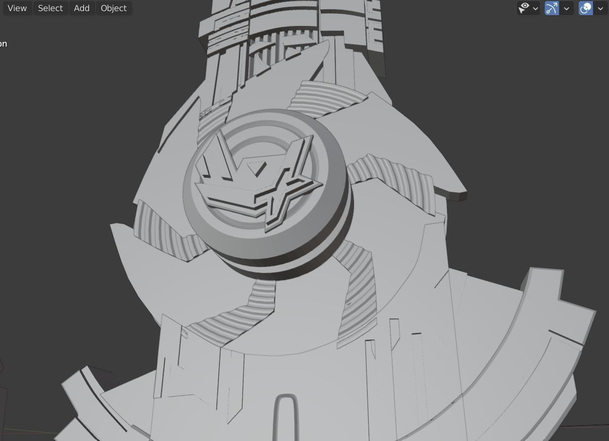 Kamen rider Kenzan Fusoken Hayate 3D printable cosplay prop 3D print model_22