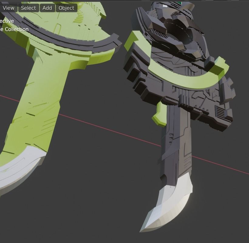 Kamen rider Kenzan Fusoken Hayate 3D printable cosplay prop 3D print model_3