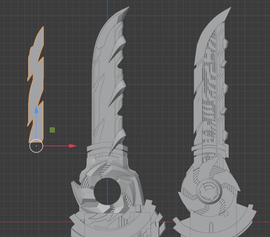 Kamen rider Kenzan Fusoken Hayate 3D printable cosplay prop 3D print model_24