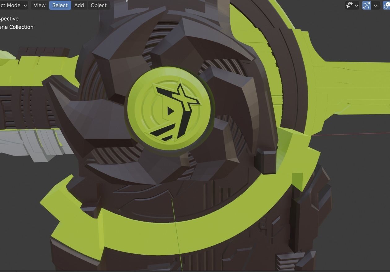 Kamen rider Kenzan Fusoken Hayate 3D printable cosplay prop 3D print model_14