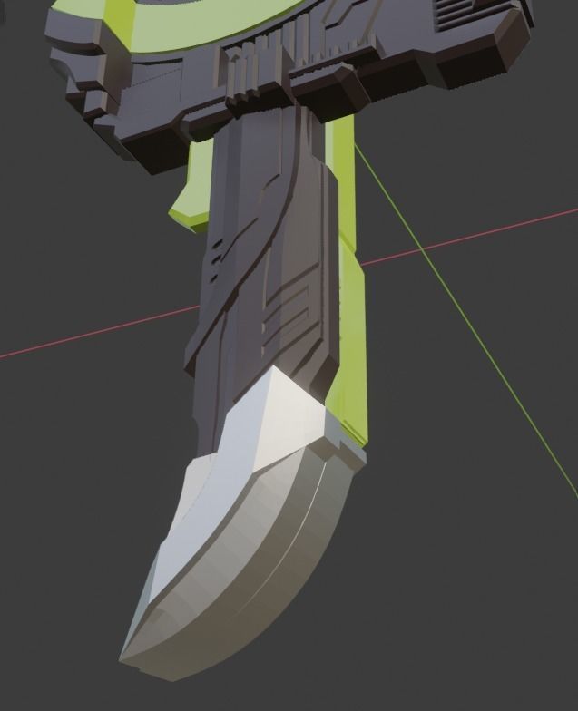 Kamen rider Kenzan Fusoken Hayate 3D printable cosplay prop 3D print model_13