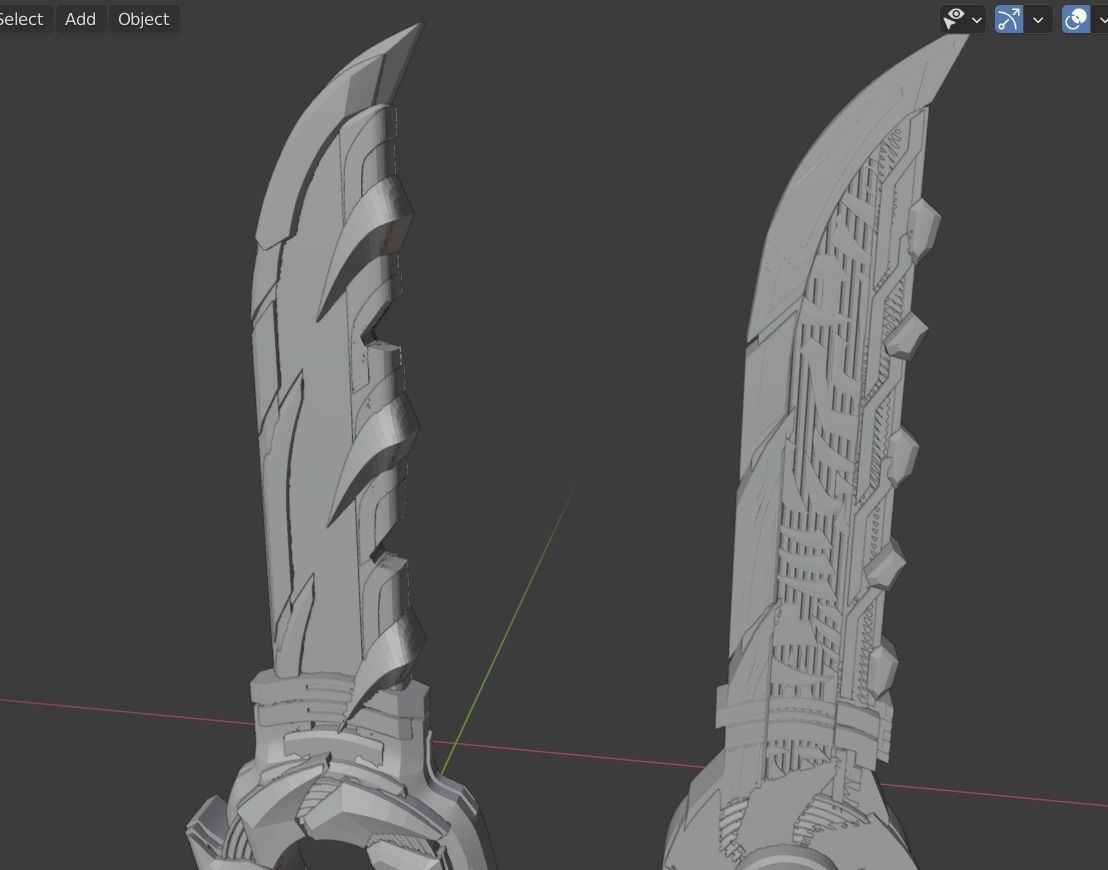 Kamen rider Kenzan Fusoken Hayate 3D printable cosplay prop 3D print model_21