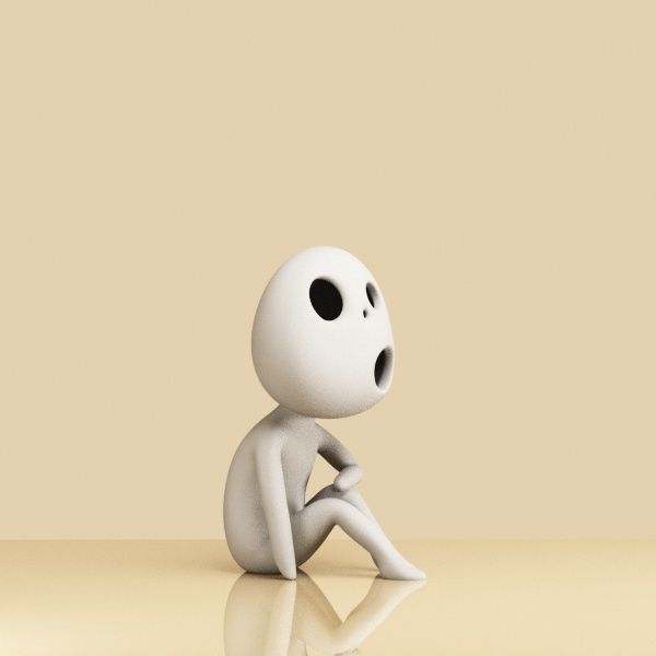 Set of Kodama 001-002 Free 3D print model_14