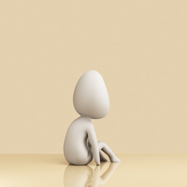 Set of Kodama 001-002 Free 3D print model_12