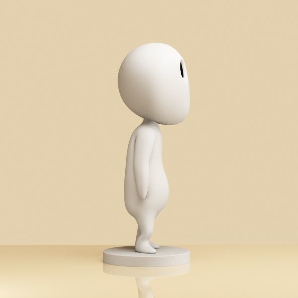 Set of Kodama 001-002 Free 3D print model_13