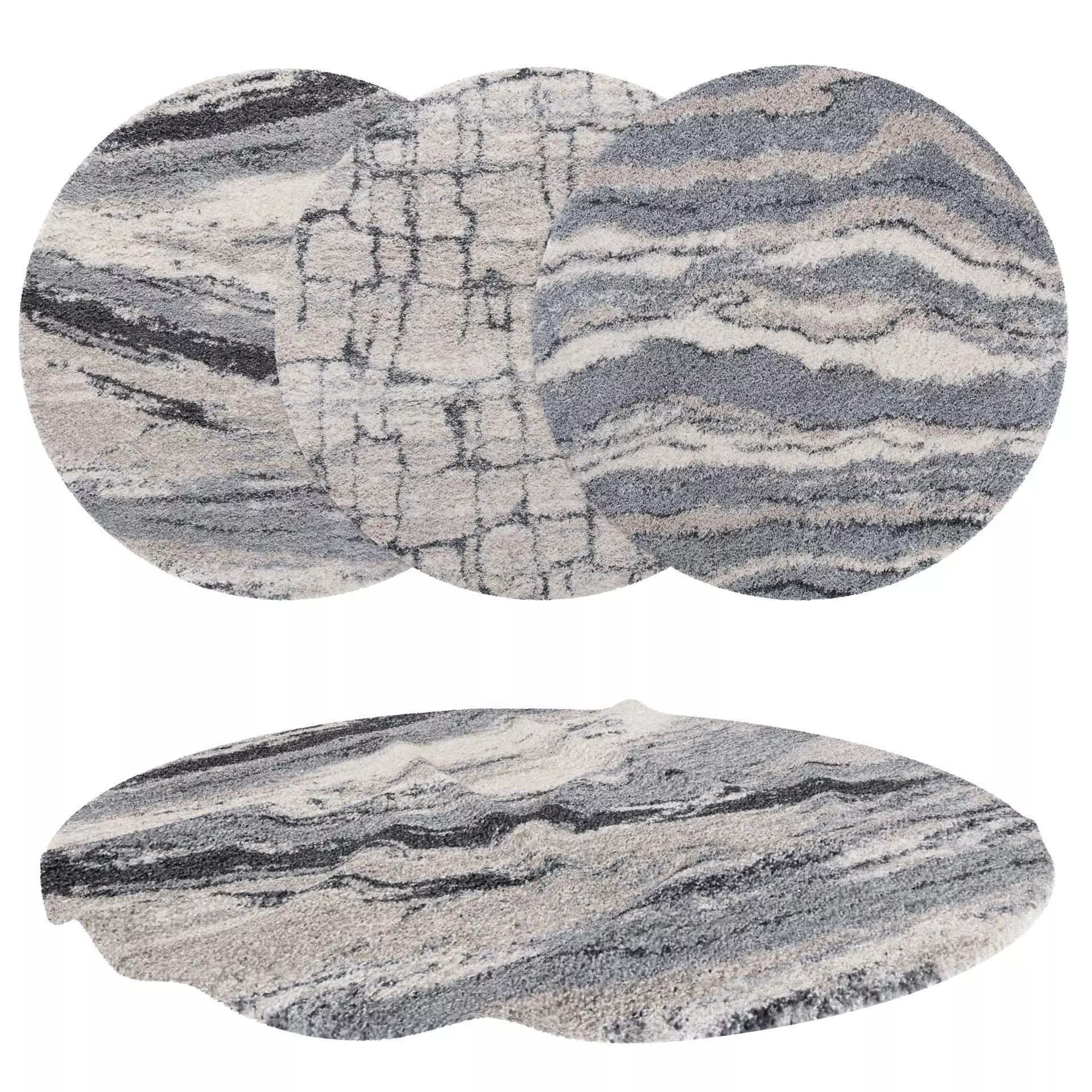 Rugs No 317 Low-poly 3D model_0