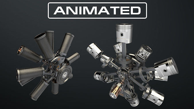 Aircraft Engine 3D model