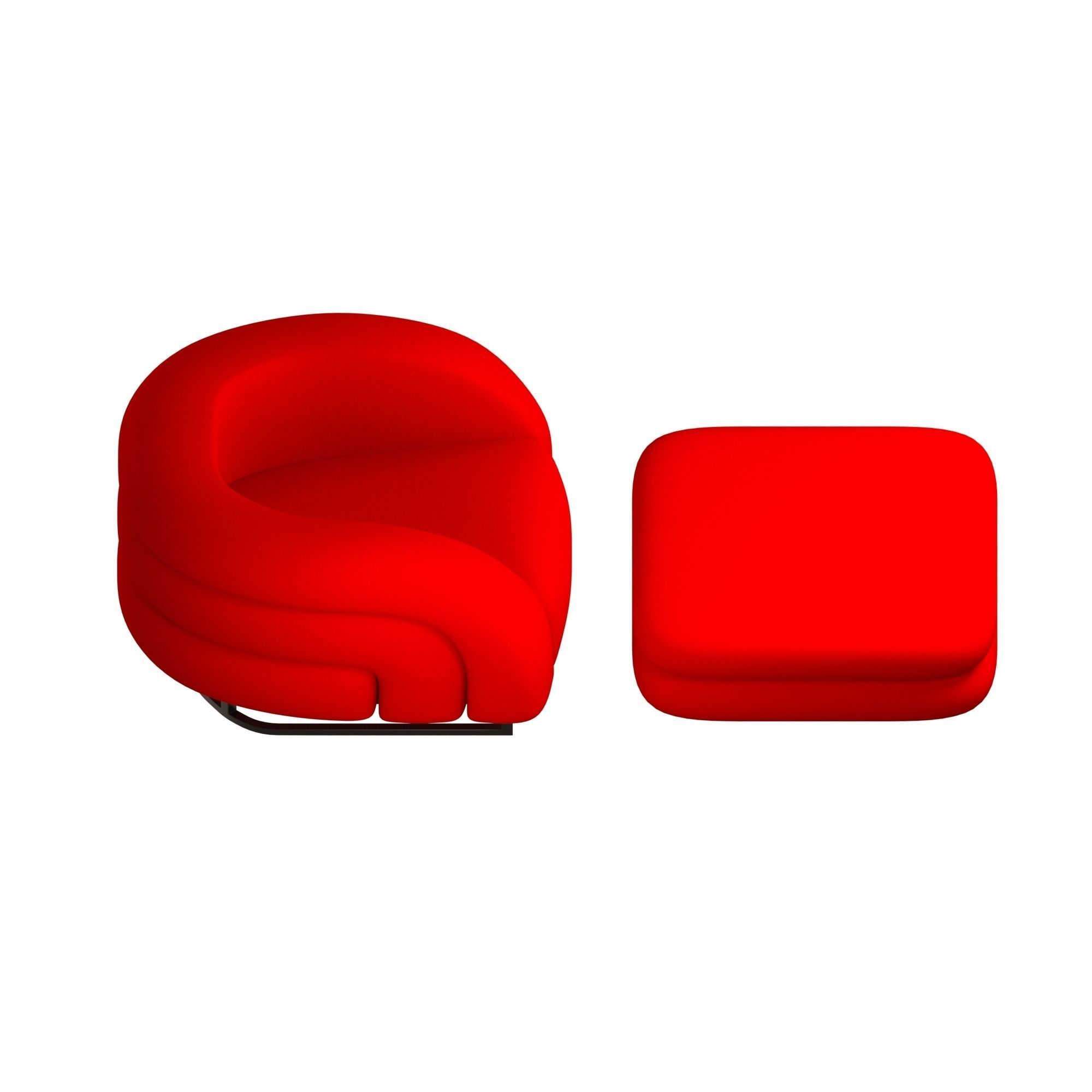 Baloon Armani casa 3D model_3