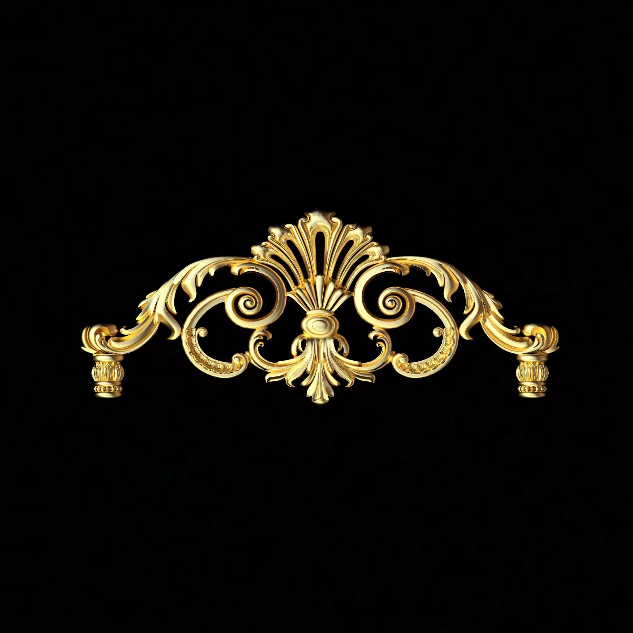 dekor ornament 3D model_0