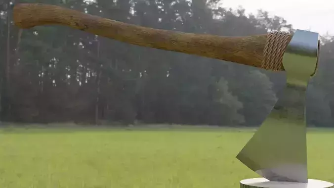 Lumberjack ax 3D model