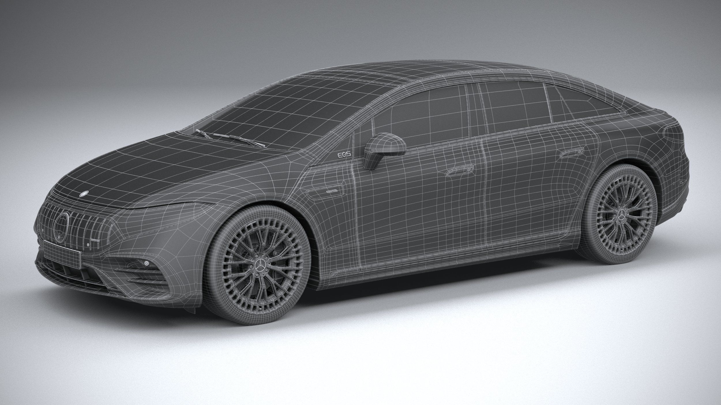 Mercedes-Benz EQS53 AMG 2022 3D model_28