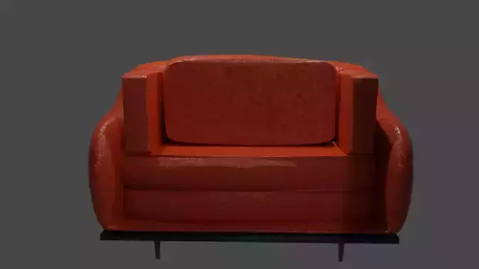 Sofa Plastic 3D Model
